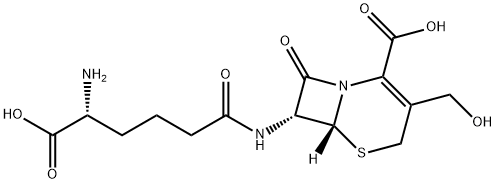 deacetylcephalosporin C Struktur