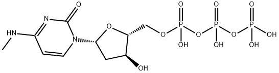 N(4)-methyl-2'-deoxycytidine 5'-triphosphate Struktur