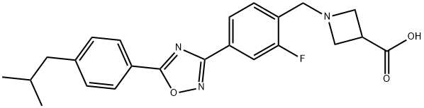 S1p receptor agonist 1 Struktur