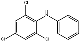 N-苯基-2,4,6-三氯苯胺, 15362-44-4, 結(jié)構(gòu)式
