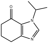 4H-Benzimidazol-4-one, 3,5,6,7-tetrahydro-3-(1-methylethyl)- Struktur