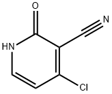 3-Pyridinecarbonitrile, 4-chloro-1,2-dihydro-2-oxo- Struktur