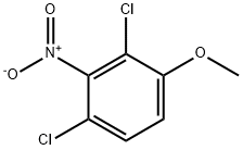 Benzene, 1,3-dichloro-4-methoxy-2-nitro- Struktur