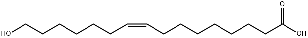 9-Hexadecenoic acid, 16-hydroxy-, (9Z)-