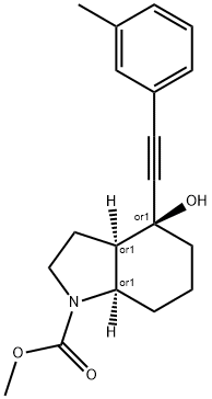 Mavoglurant (racemate) Struktur