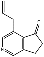 5H-Cyclopenta[c]pyridin-5-one, 6,7-dihydro-4-(2-propen-1-yl)- Struktur