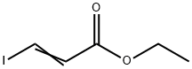 2-Propenoic acid, 3-iodo-, ethyl ester Struktur