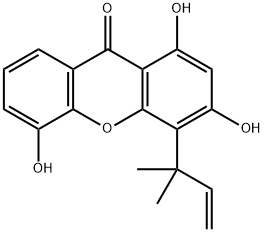 Pancixanthone A 結(jié)構(gòu)式