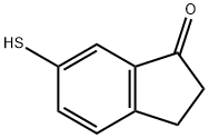 1H-Inden-1-one, 2,3-dihydro-6-mercapto- Struktur