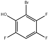 2-Bromo-3,4,6-trifluoro-phenol Struktur