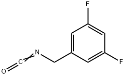 Benzene, 1,3-difluoro-5-(isocyanatomethyl)- Struktur