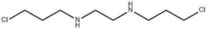 N1,N2-Bis(3-chloropropyl)-1,2-ethanediamine dihydrochloride Struktur