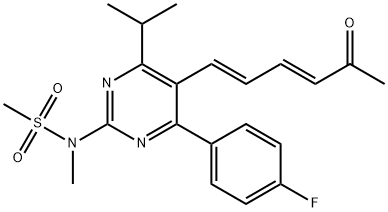 瑞舒伐他汀雜質(zhì)3 結(jié)構(gòu)式