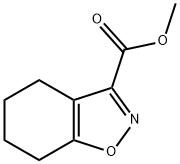 methyl 4,5,6,7-tetrahydro-1,2-benzoxazole-3-carboxylate Struktur