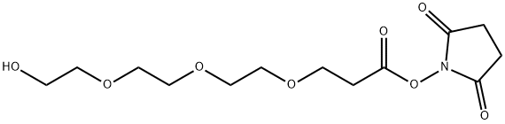 Hydroxy-PEG3-NHS Struktur