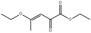 3-Pentenoic acid, 4-ethoxy-2-oxo-, ethyl ester, (3E)- Struktur