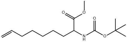 Methyl (2S)-2-(tert-butoxycarbonylamino)non-8-enoate Struktur