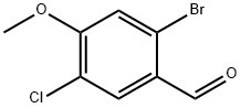 Benzaldehyde, 2-bromo-5-chloro-4-methoxy- Struktur