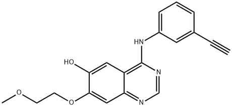 Erlotinib Struktur