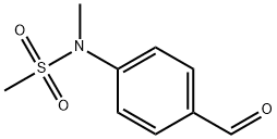 Methanesulfonamide, N-(4-formylphenyl)-N-methyl- Struktur