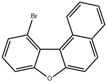 11-bromo-benzo [b] naphtho [1,2-d] furan Struktur