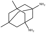 Tricyclo[3.3.1.13,7]decane-1,3-diaMine, 5,7-diMethyl- Struktur