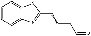 3-Butenal,4-(2-benzothiazolyl)-(8CI) Struktur