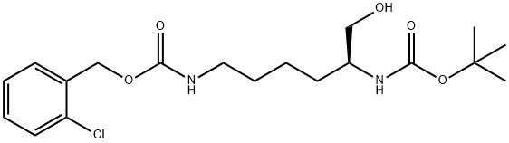 Boc-L-Lysinol(2-Cl-Z) Struktur