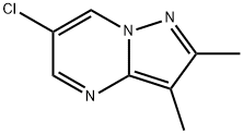 6-chloro-2,3-dimethylpyrazolo[1,5-a]pyrimidine Struktur