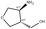 trans-(4-Amino-tetrahydro-furan-3-yl)-methanol|