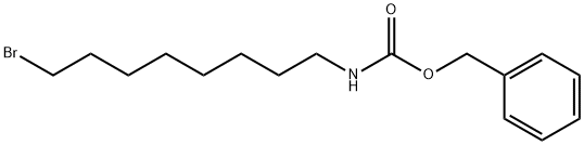 Carbamic acid, N-(8-bromooctyl)-, phenylmethyl ester Struktur