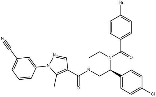 eIF4A3 inhibitor 53a Struktur