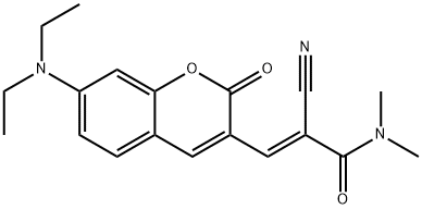 Fluorescent probe QG-1 Struktur