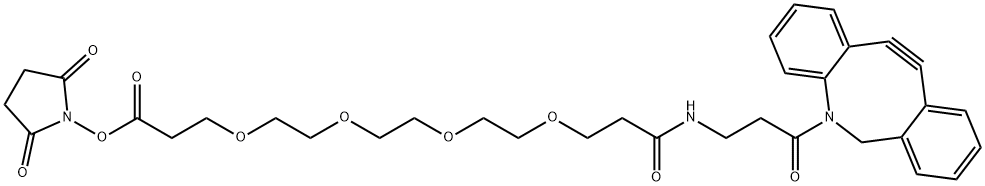 DBCO-PEG4-NHS ester Struktur