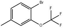 4-bromo-3-(trifluoromethoxy)toluene  Struktur