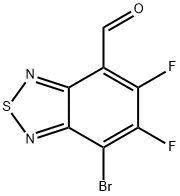 7-溴-4-醛基苯并[C][1,2,5]噻二唑-2氟, 2170788-44-8, 結(jié)構(gòu)式