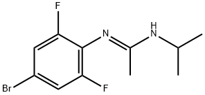 Ethanimidamide, N'-(4-bromo-2,6-difluorophenyl)-N-(1-methylethyl)-, (1E)- Struktur