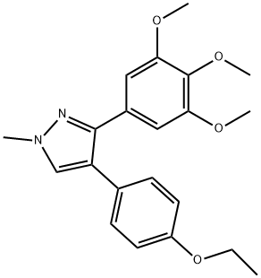 Tubulin inhibitor 1 Struktur