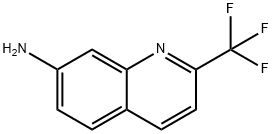 7-Quinolinamine, 2-(trifluoromethyl)- Struktur