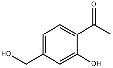 1-[2-Hydroxy-4-(hydroxymethyl)phenyl]ethanone Struktur