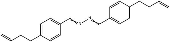 (1E,2E)-1-(4-(but-3-en-1-yl)benzylidene)-2-ethylidenehydrazine coMpound with but-3-en-1-ylbenzene (1:1) Struktur