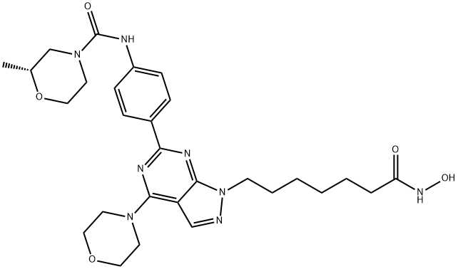 HDACs/mTOR Inhibitor 1 Struktur