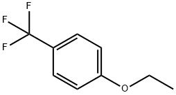 Benzene, 1-ethoxy-4-(trifluoromethyl)- Struktur