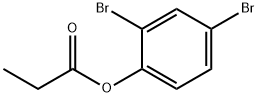 Phenol, 2,4-dibromo-, 1-propanoate