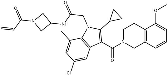 K-Ras G12C-IN-4 Struktur