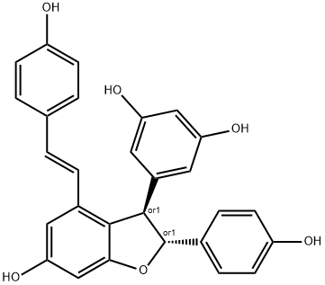 Viniferin Struktur