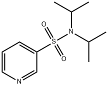 3-Pyridinesulfonamide, N,N-bis(1-methylethyl)- Struktur