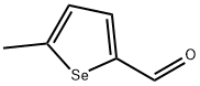 2-Selenophenecarboxaldehyde, 5-methyl- Struktur