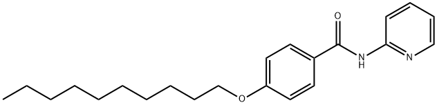 4-decoxy-N-pyridin-2-ylbenzamide Struktur