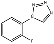 1H-Tetrazole,1-(2-fluorophenyl)-(9CI) Struktur